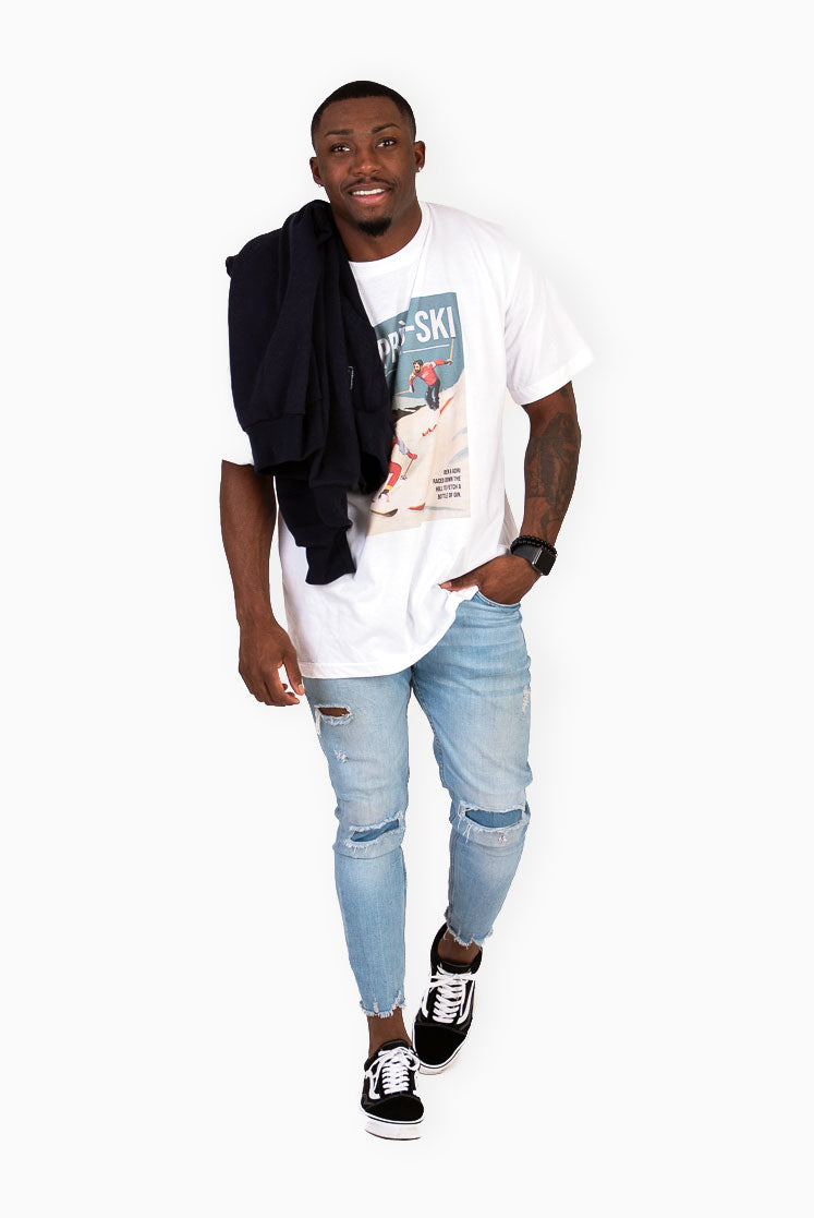T-shirt - Histoire de ski