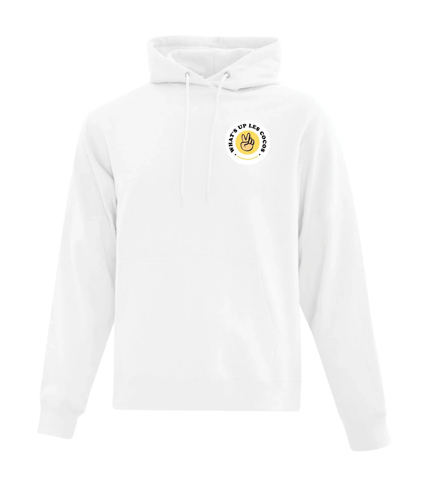 Hoodies Logo "What's Up Les Cocos" brodé