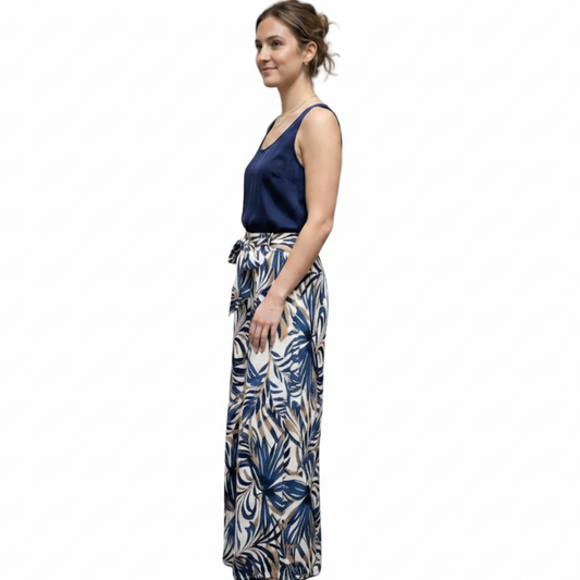 Pantalon évasé femme