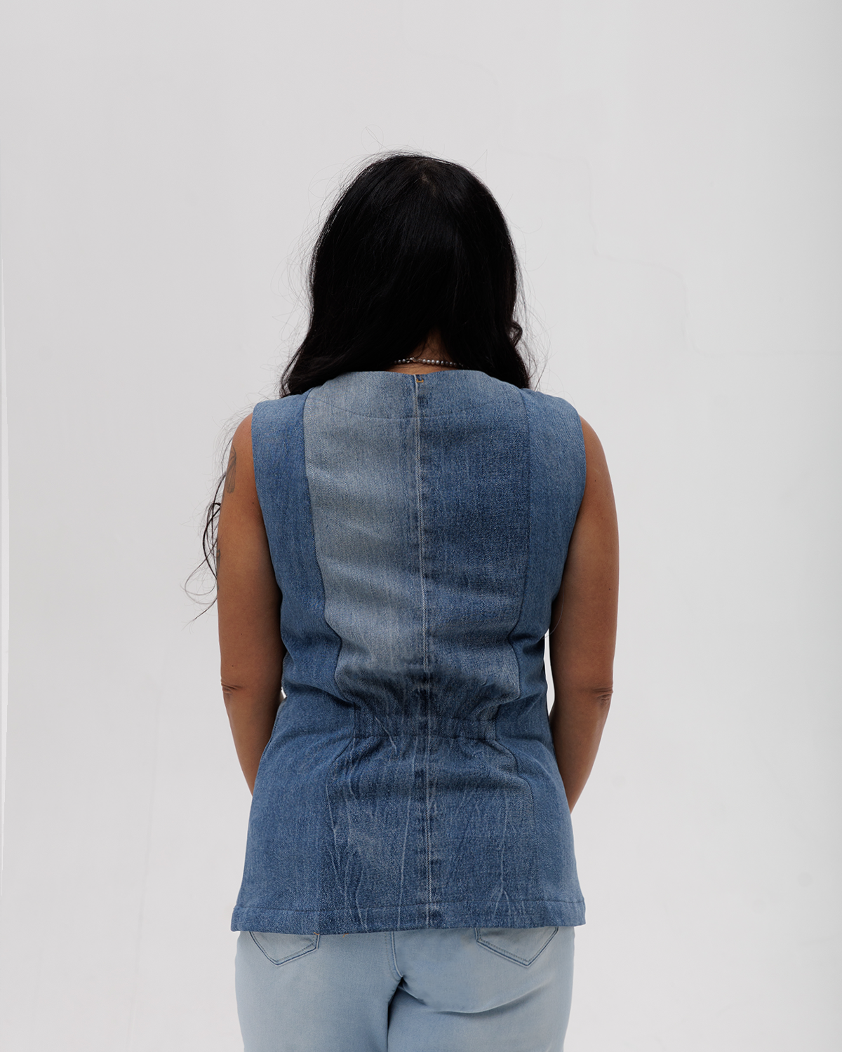 Veste denim recyclé