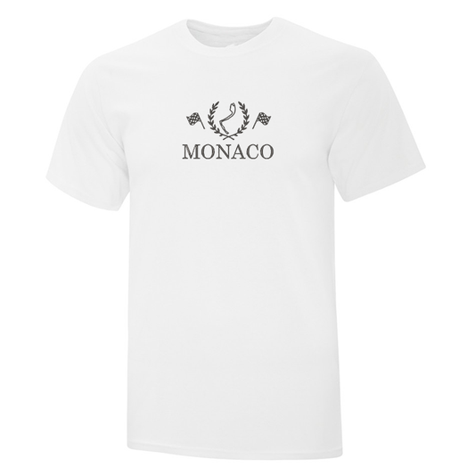 T-shirt Course Monaco brodé