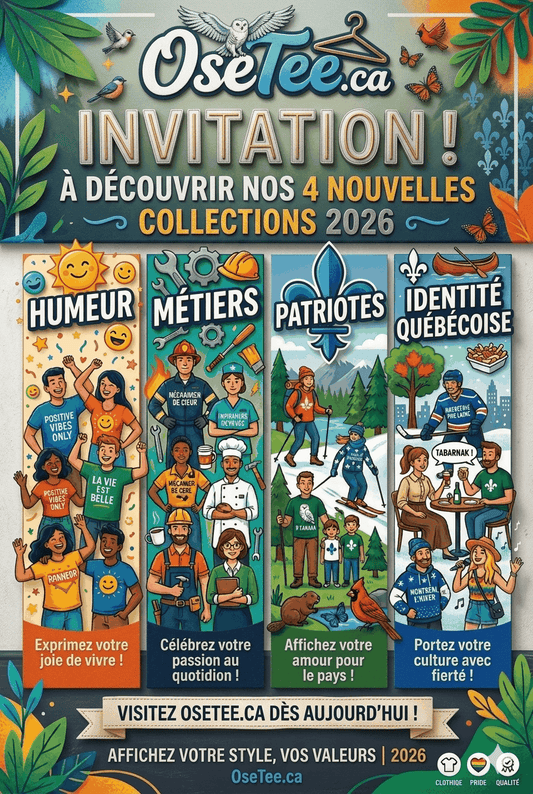 Révélation 2026 OseTee Streetwear Québécois