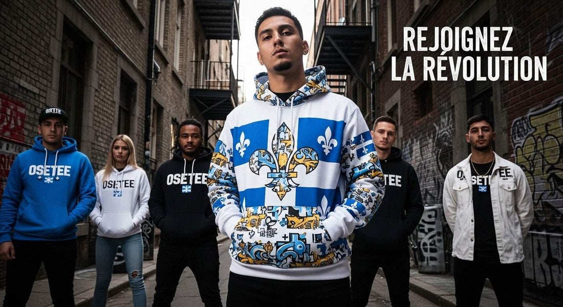 Osetee : Le Maître du Streetwear Québécois qui Redéfinit l'Identité Visuelle du Québec - identité,québécois,Quebec,pays,souverain