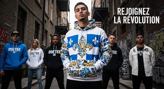 Osetee : Le Maître du Streetwear Québécois qui Redéfinit l'Identité Visuelle du Québec - identité,québécois,Quebec,pays,souverain