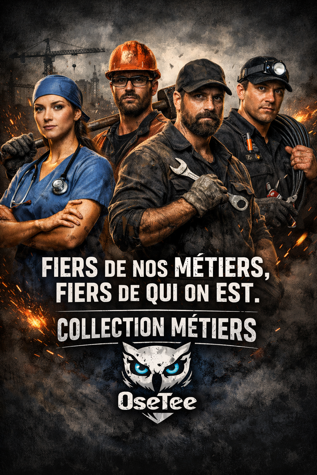 Collection Métiers – OseTee