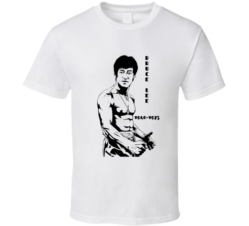 Bruce Lee Art Design T Shirt