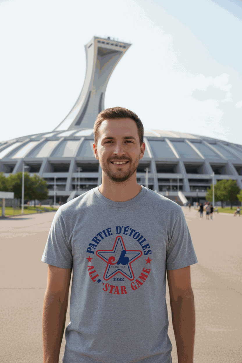 Mlb Vintage All Star Game Montreal T Shirt