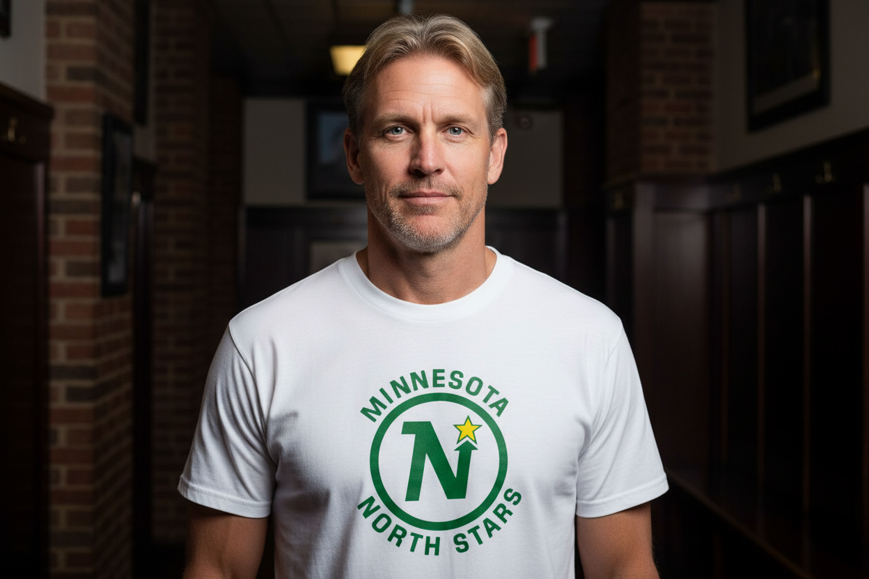Minnesota North Stars Vintage Logo T Shirt