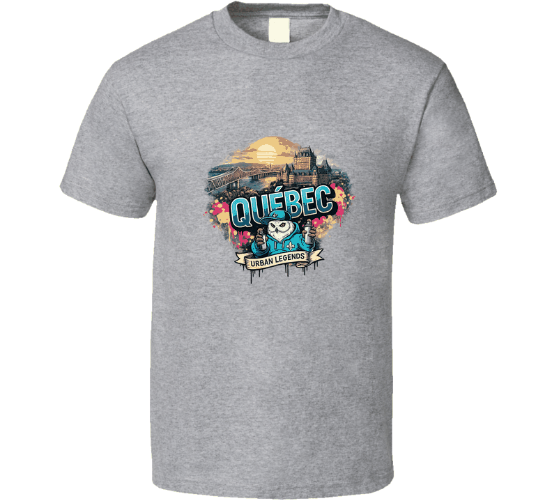 Québec Légende Urbaine T Shirt
