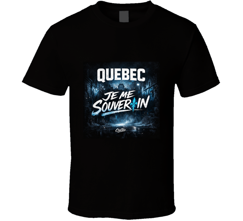 Québec Je Me Souverain T Shirt