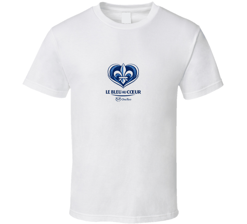 Le Bleu Au Coeur T Shirt
