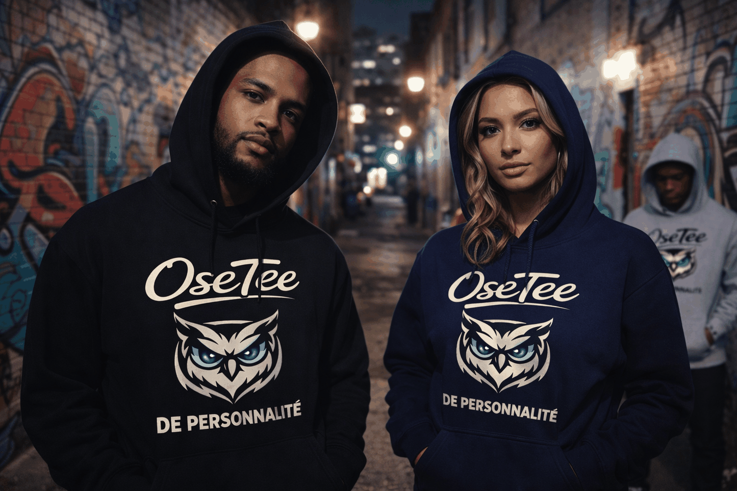 T-shirt & Hoodie Streetwear « OseTee – De personnalité » | Collection Humeur