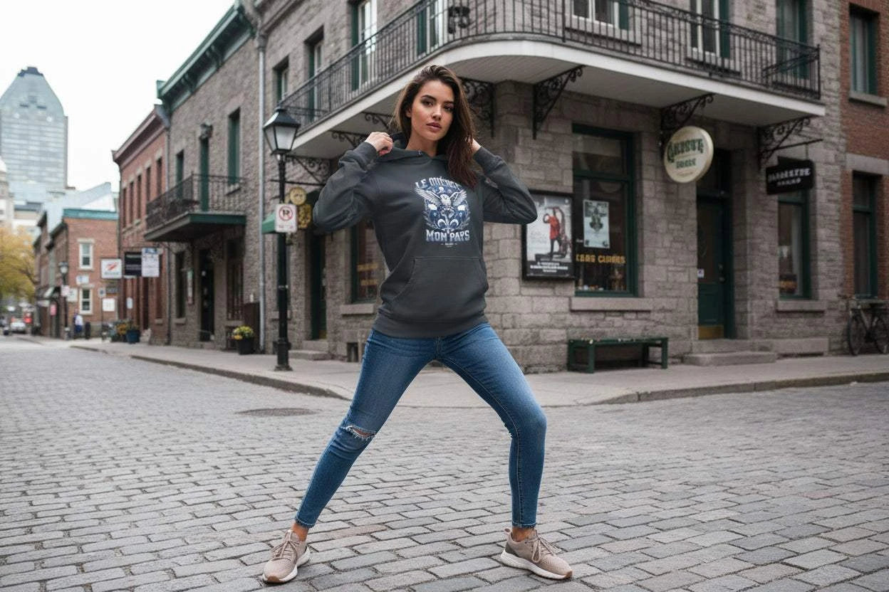 OseTee – Hoodie Identité Québécoise | Le Québec Mon Pays
