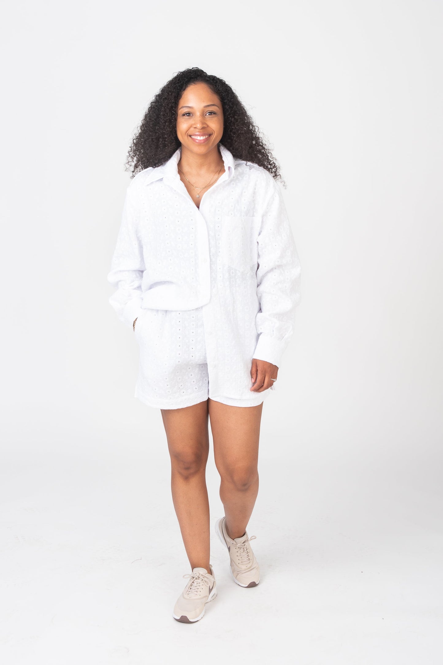 Chemise en gaze de coton bio