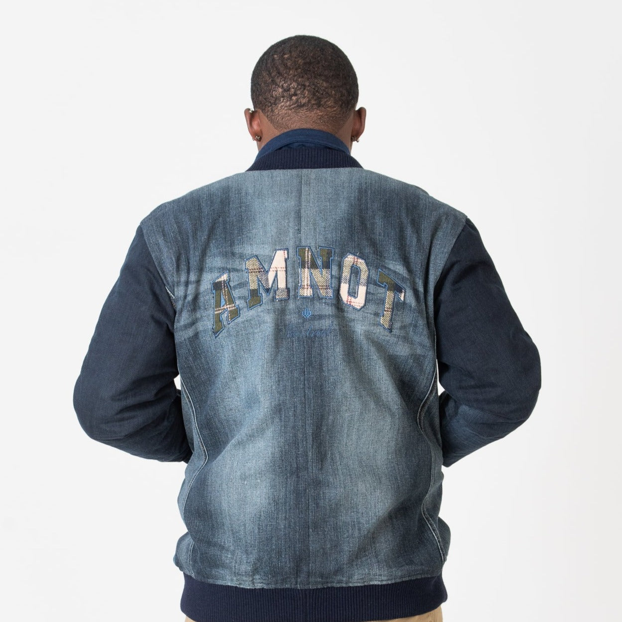 Blouson Varsity - Écossais réversible