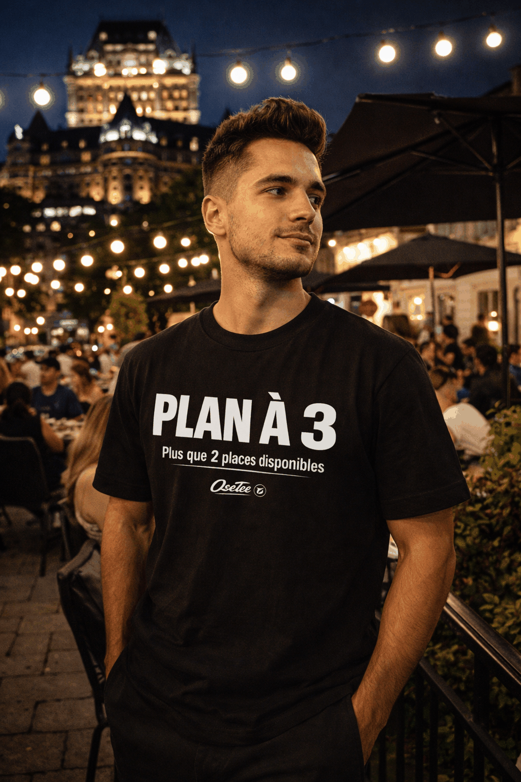 T-Shirt unisexe OseTee collection Humeur léger et confortable avec design streetwear moderne