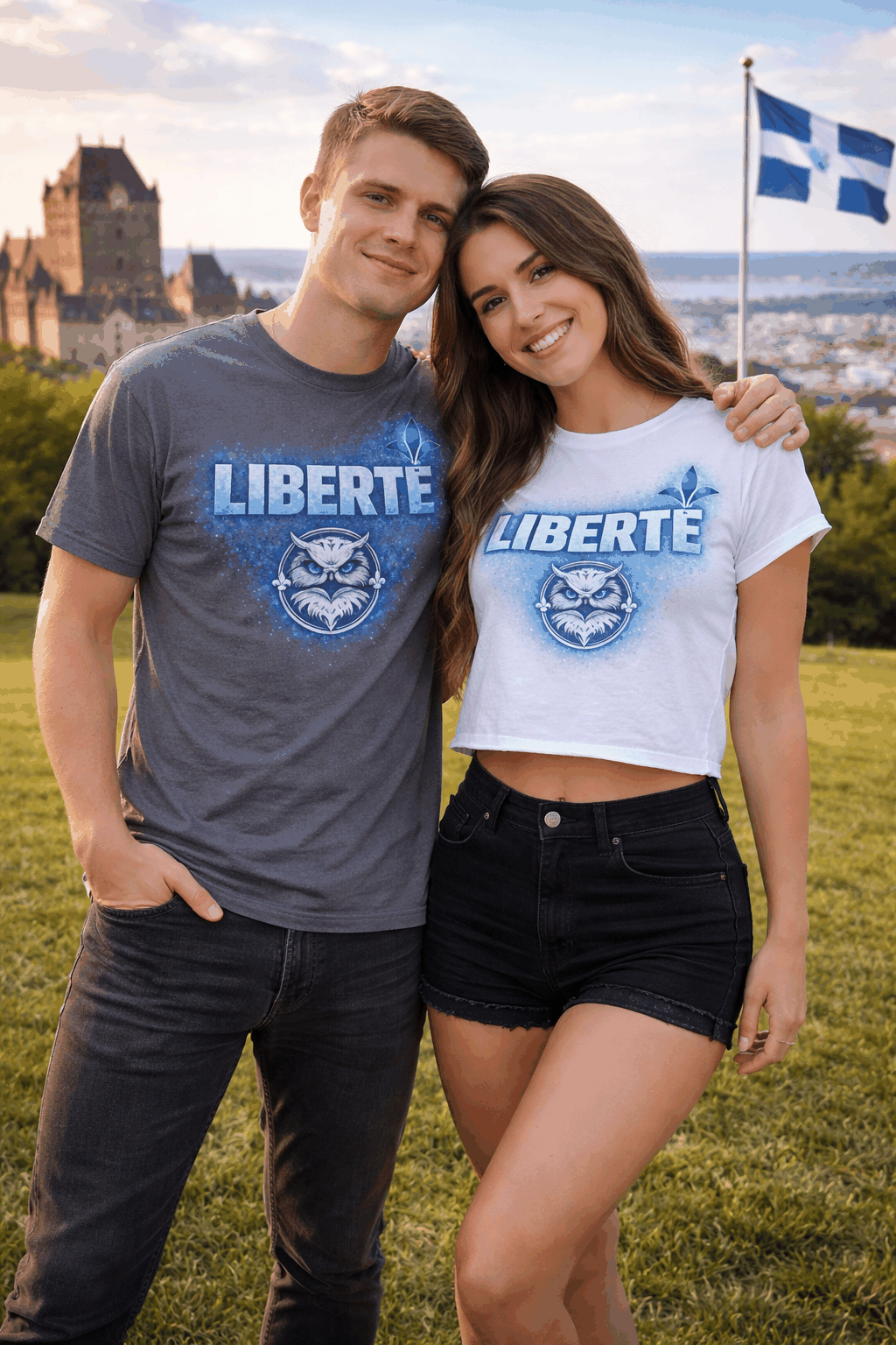 Liberté T-shirt classique unisexe