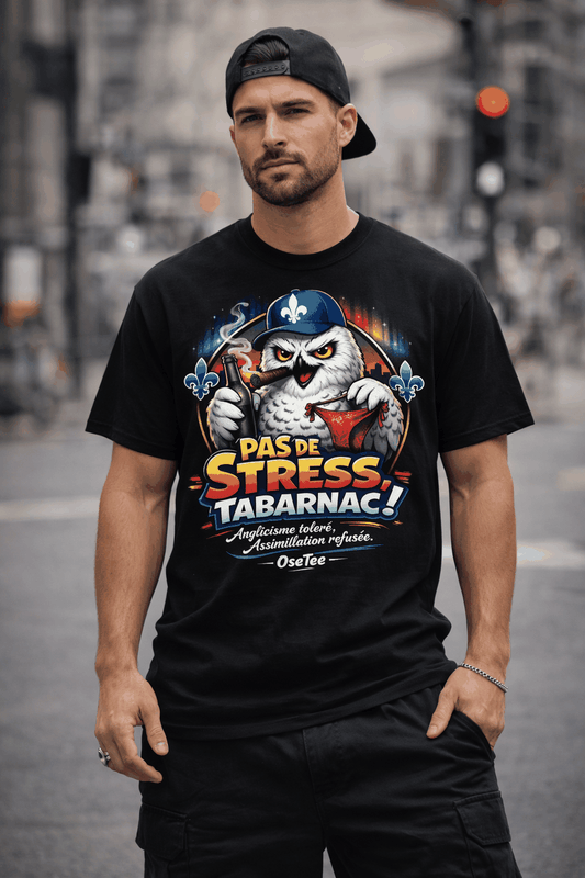 T-Shirt Identité Québécoise classique unisexe en coton durable et confortable