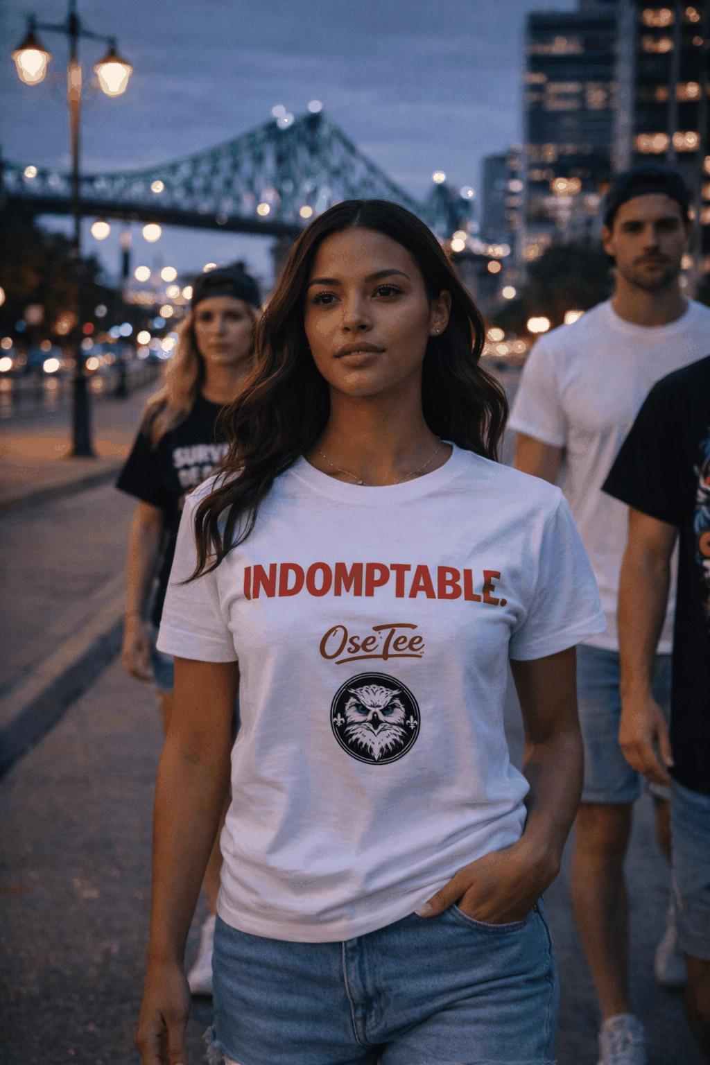 Unisexe T-shirt Identité Québécoise coupe classique durable et confortable