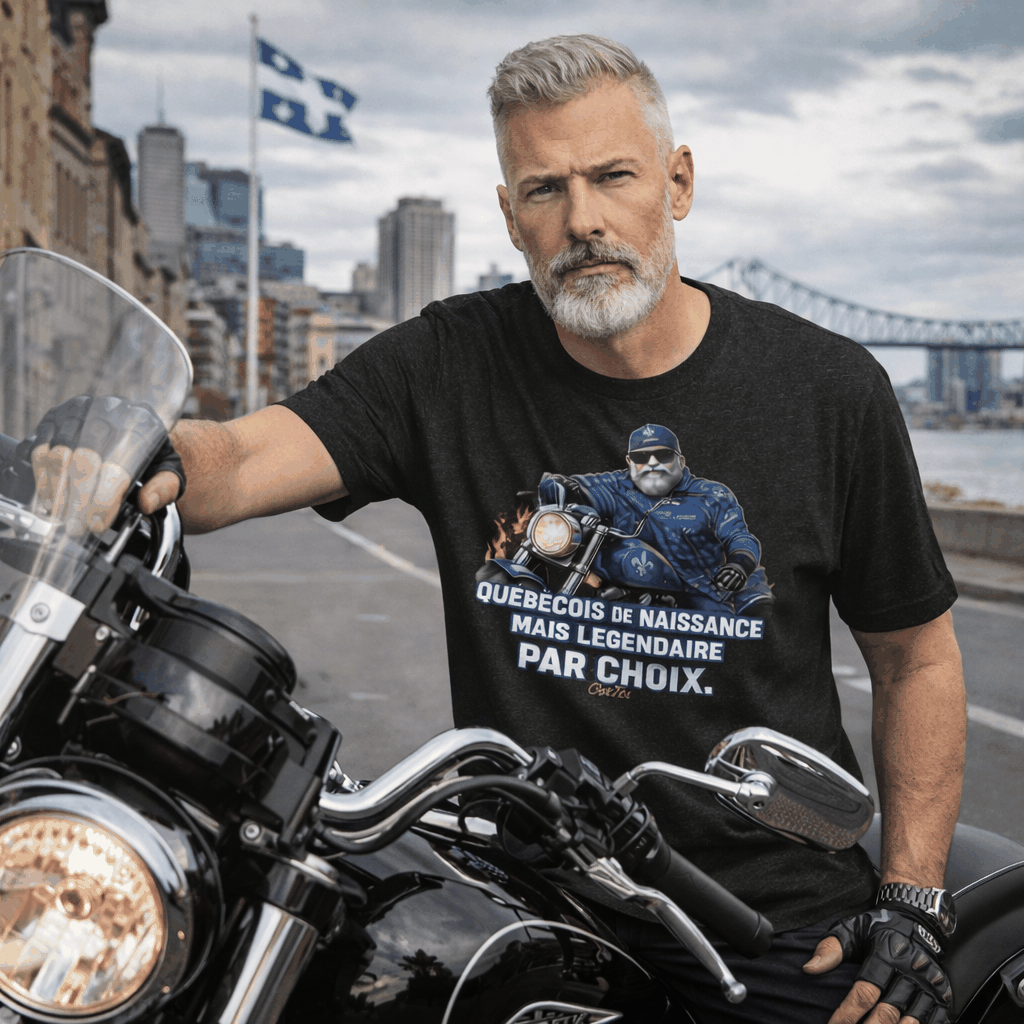 T-Shirt Identité Québécoise unisexe coupe classique en coton durable et confortable