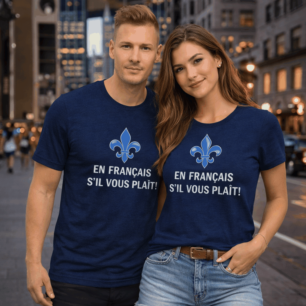 T-Shirt unisexe Identité Québécoise coupe classique durable et confortable