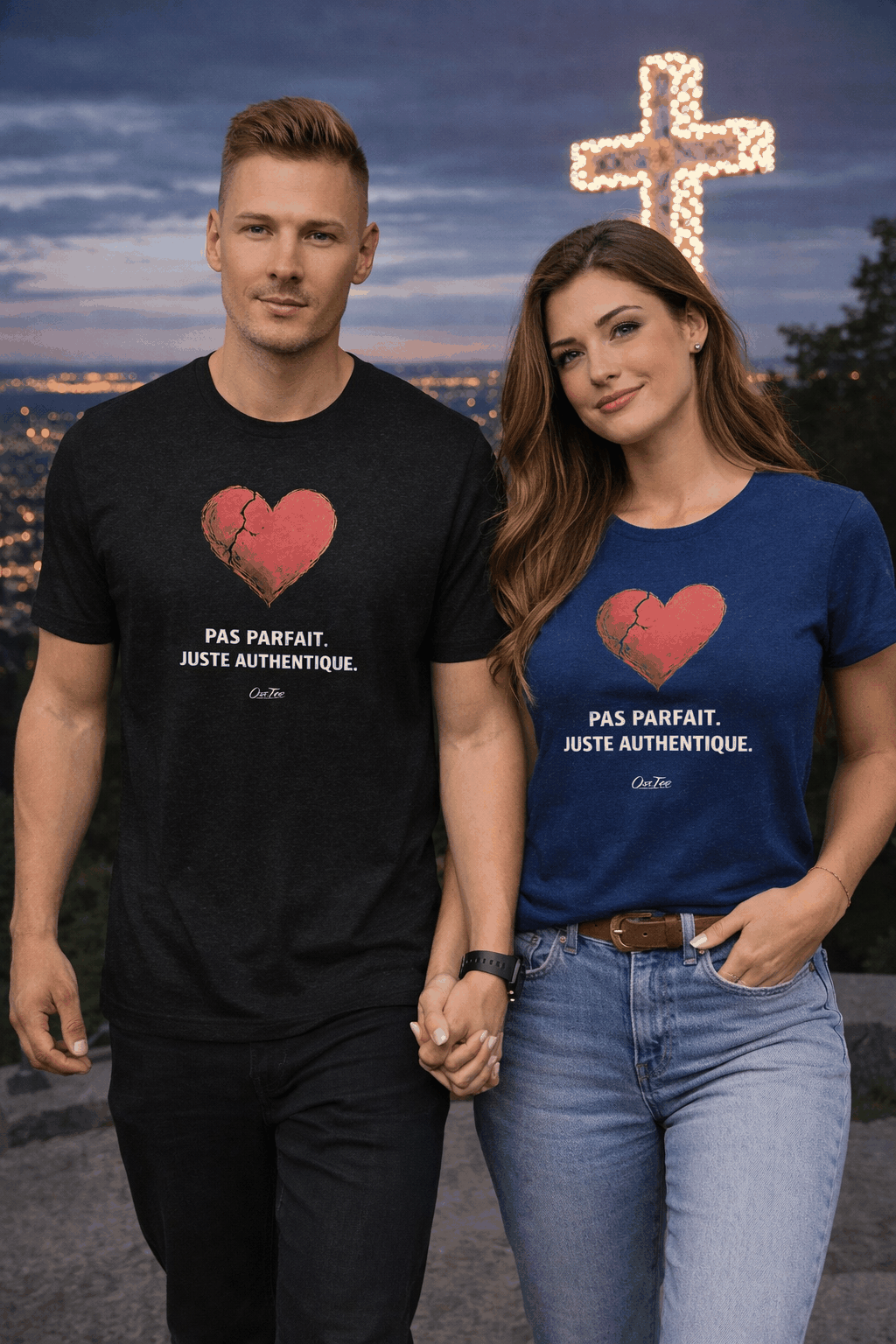 T-Shirt unisexe OseTee streetwear léger et confortable avec design Humeur exclusif