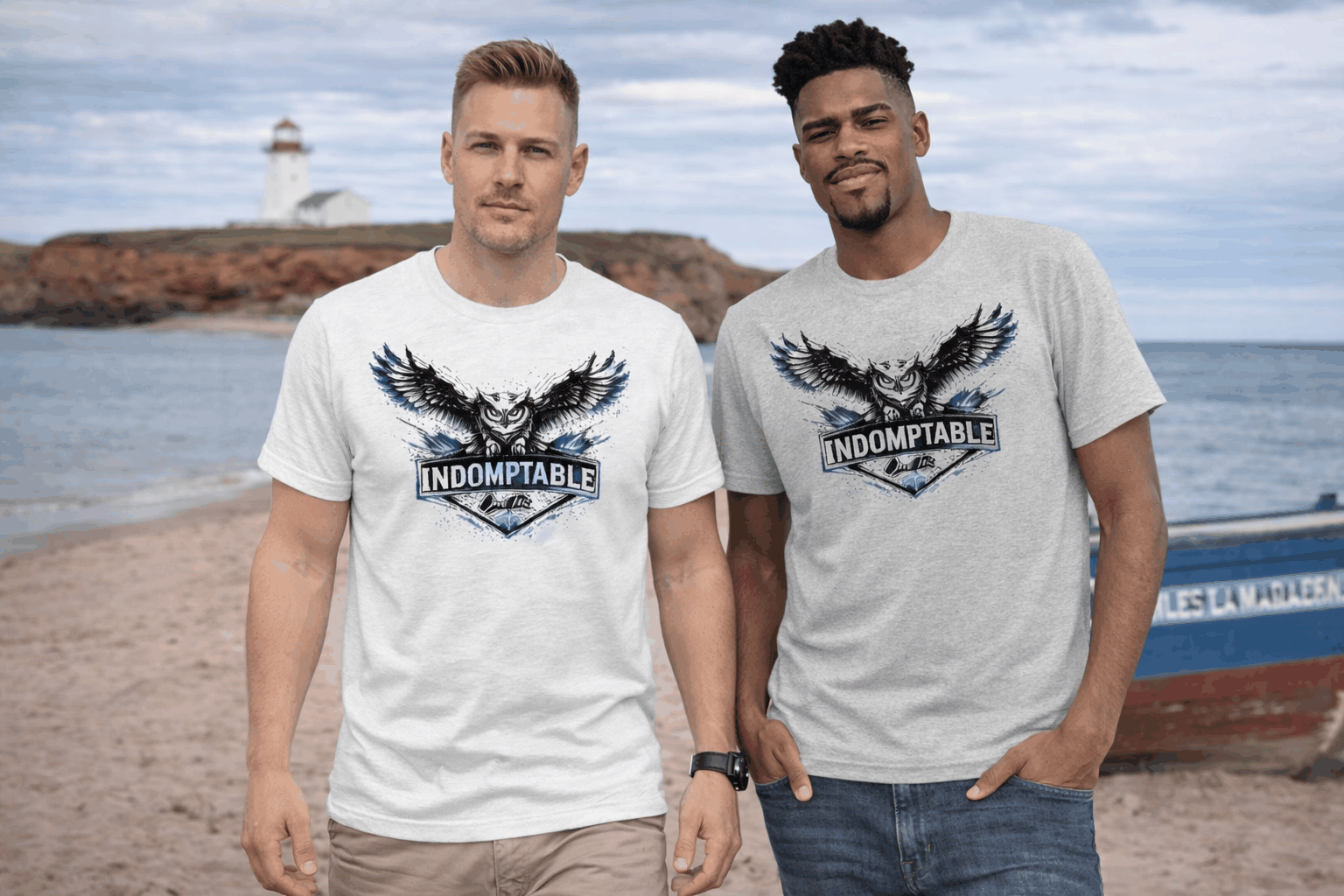 T-shirt unisexe OseTee indomptable avec design Identité Québécoise, coupe classique et tissu durable