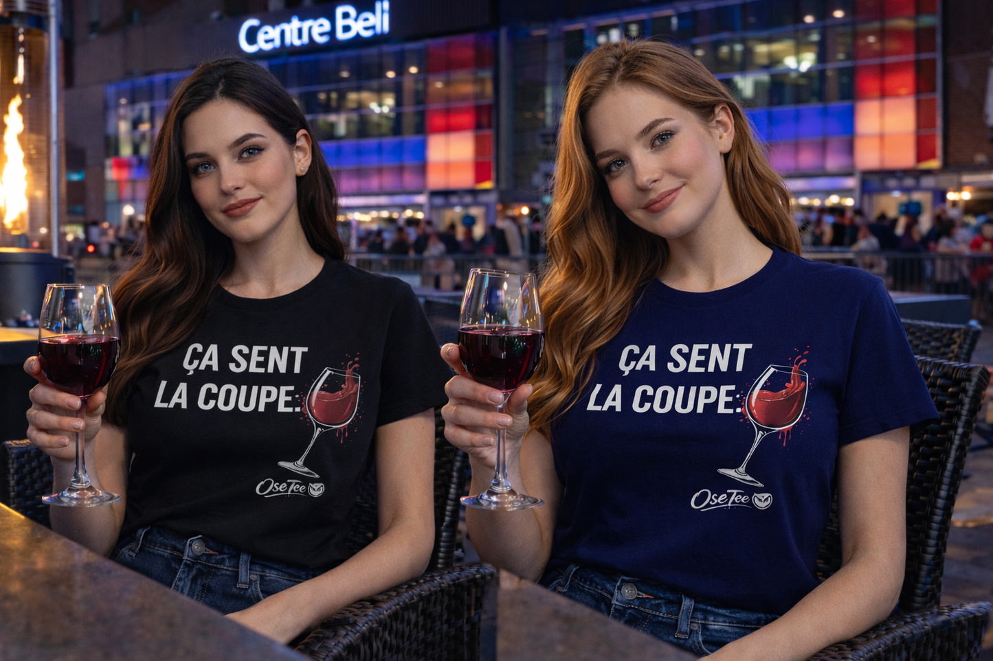 Ca sent la coupe T-shirt unisexe