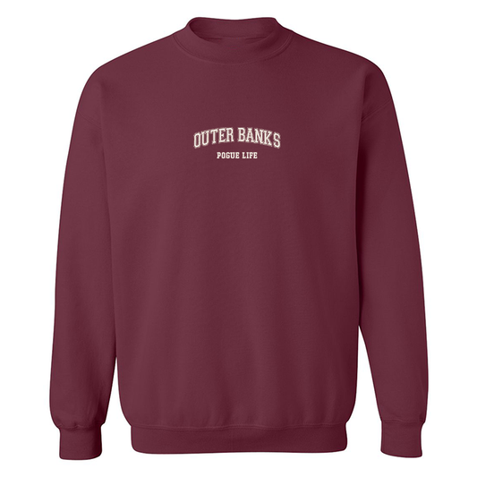 Crewneck "Outer Banks" brodé