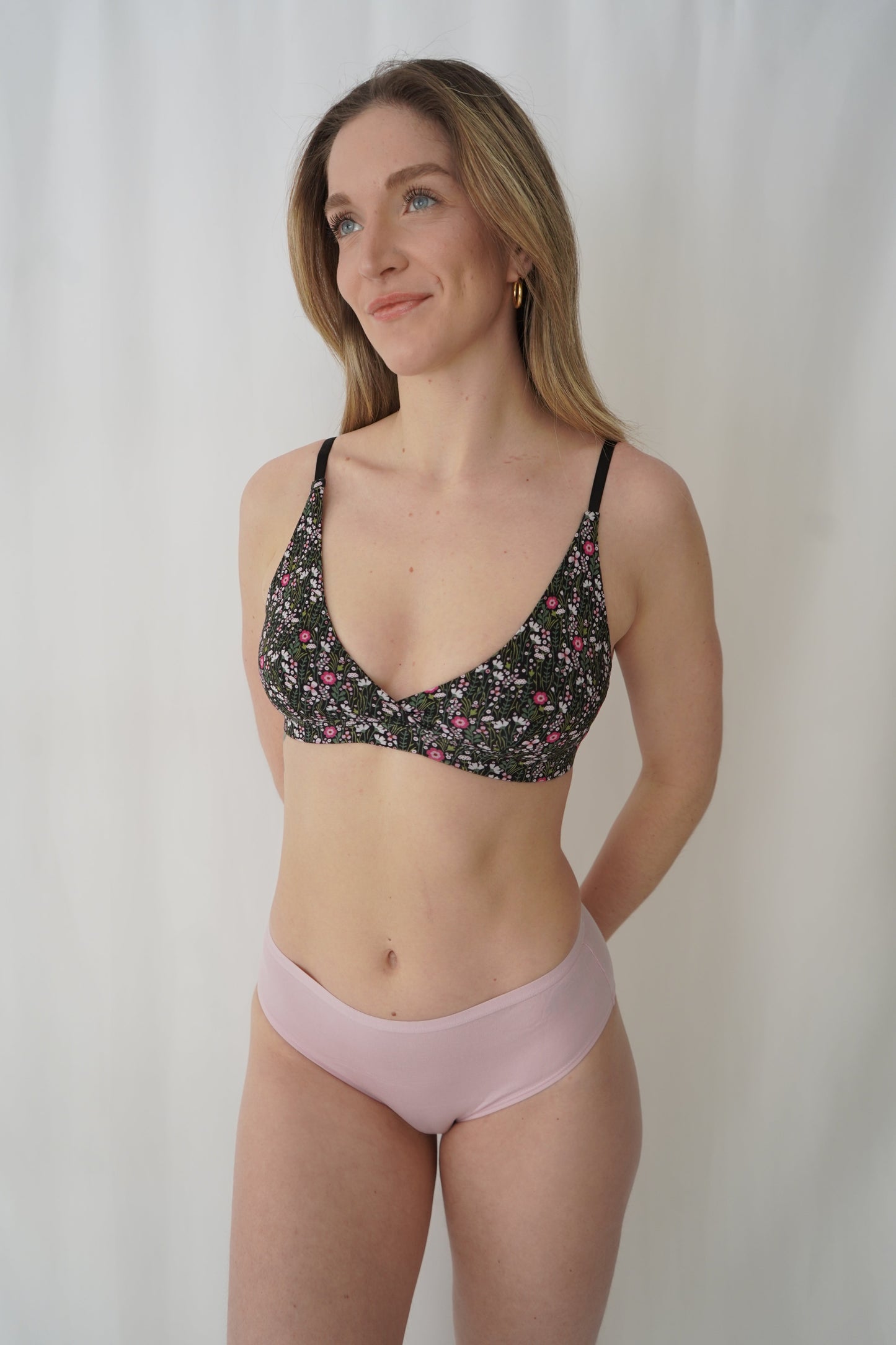 Culotte taille haute régulière - Orchidée