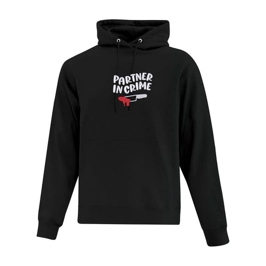 Hoodie "Partner in Crime" brodé