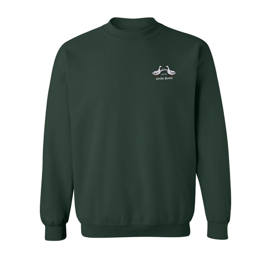 Crewneck "Goose Bumps" brodé