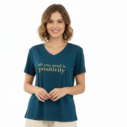 T-shirt avec message