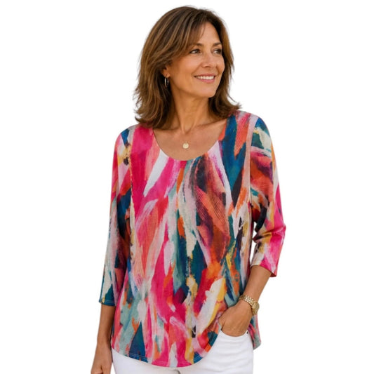 Top coloré