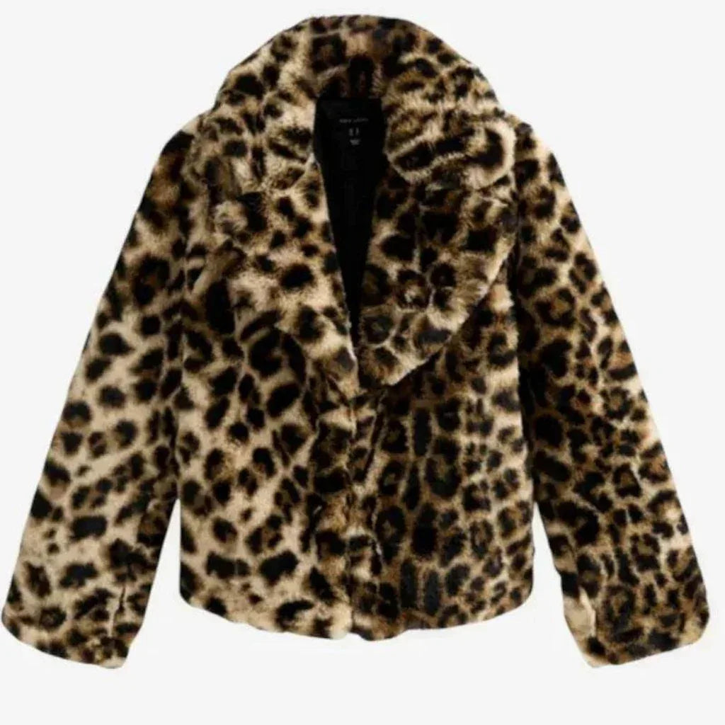 Veste léopard New Look