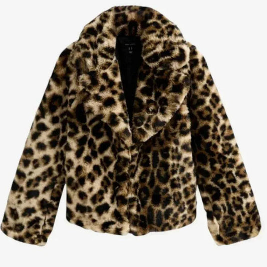 Veste léopard New Look