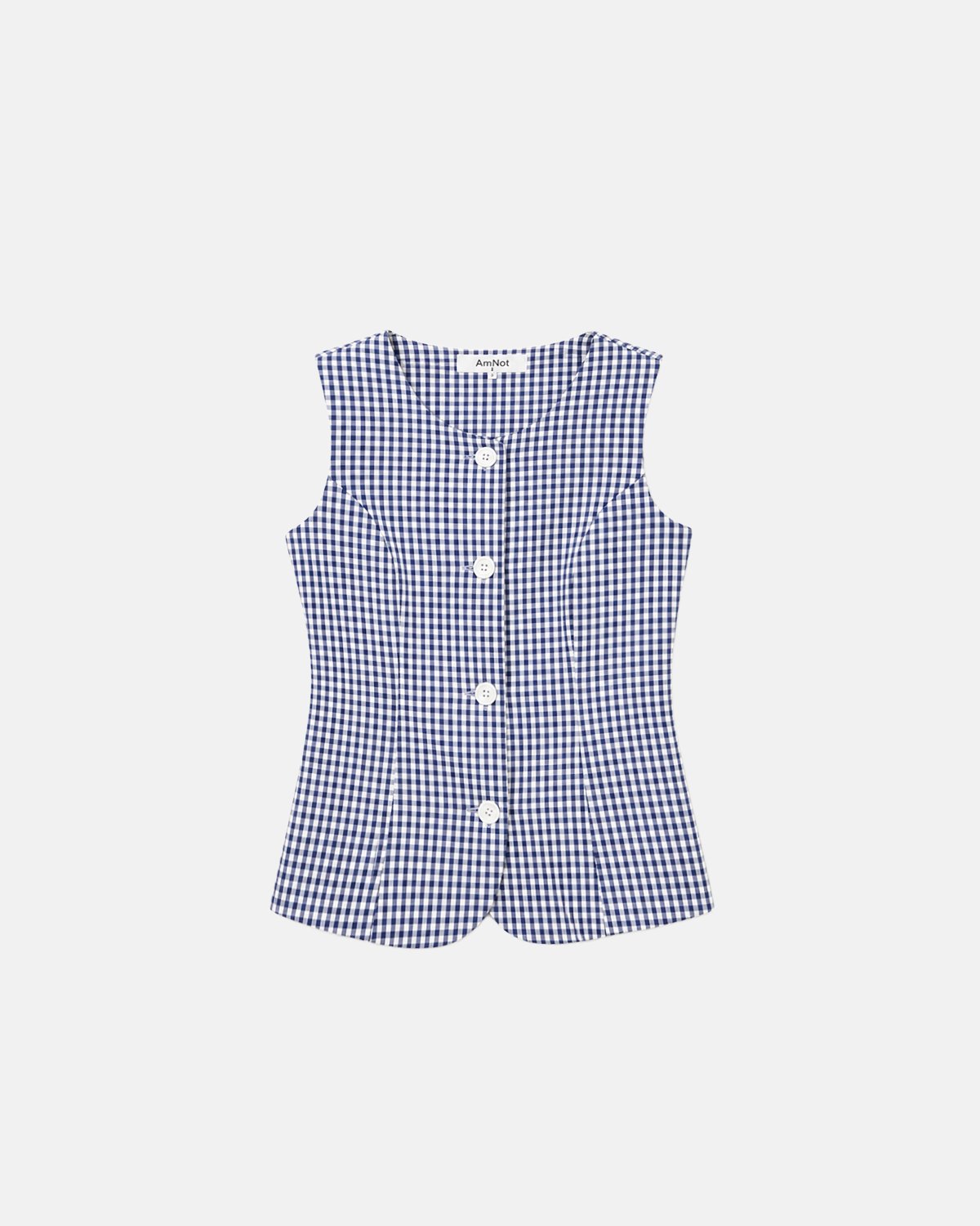 Veste Gingham en coton bio