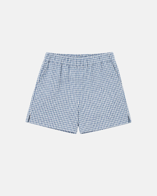 short boxer Gingham de coton bio