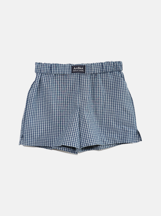 short boxer coton tartan