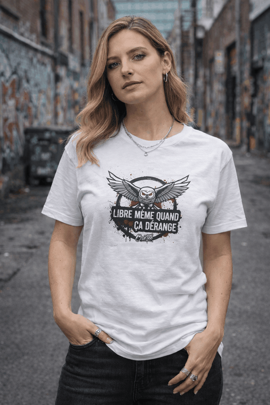 T-Shirt Identité Québécoise unisexe coupe classique en coton durable et confortable
