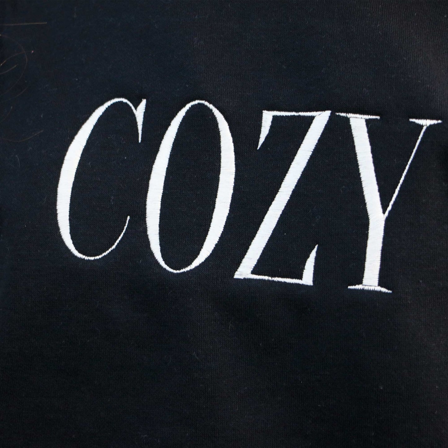 Hoodie "Cozy" brodé