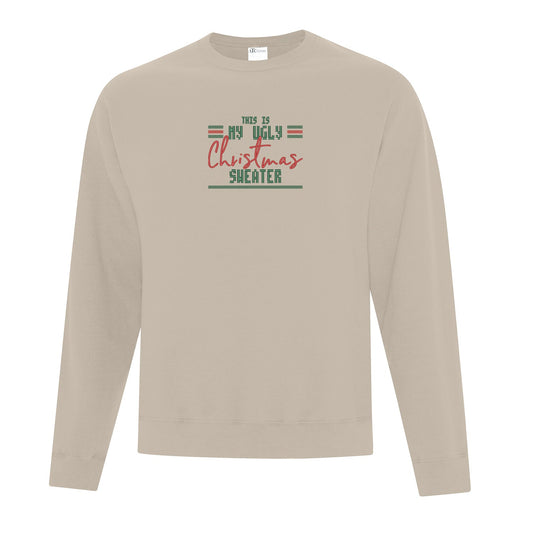 Crewneck "Ugly Christmas Sweater" brodé