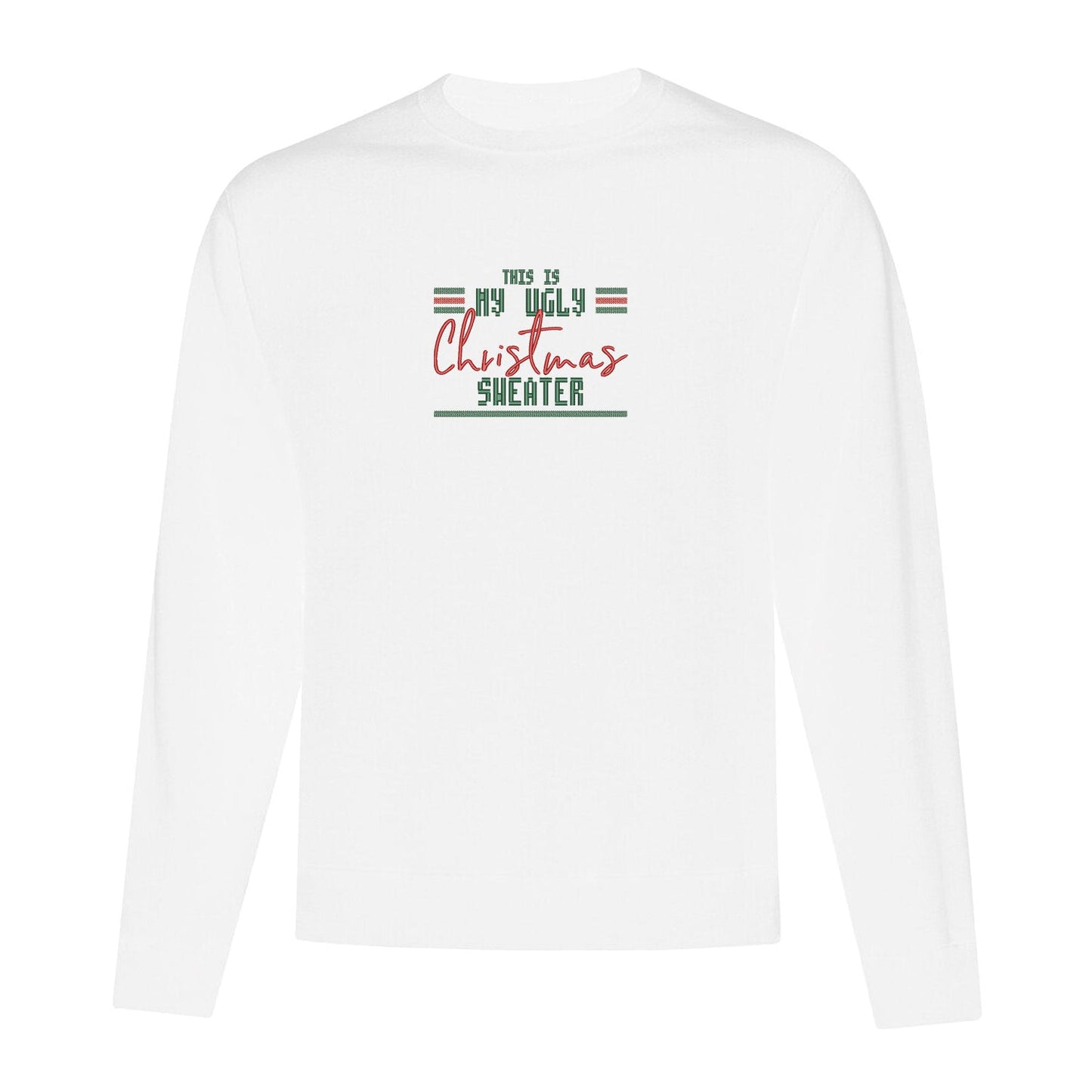 Crewneck "Ugly Christmas Sweater" brodé