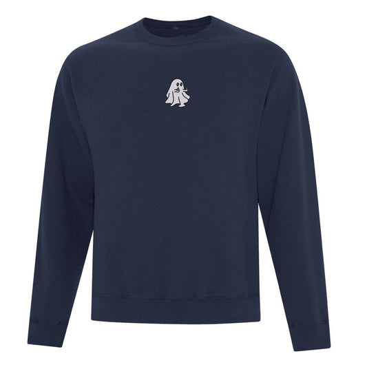 Crewneck Ghost sans lunettes brodé