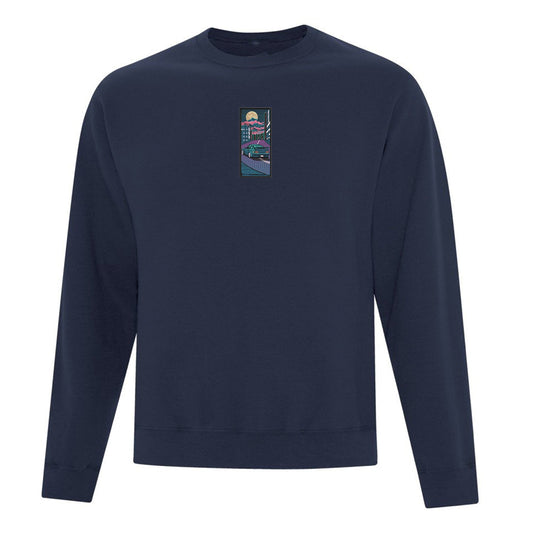 Crewneck Nuit au Japon brodé
