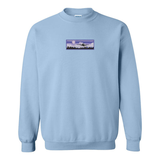 Crewneck Avion brodé