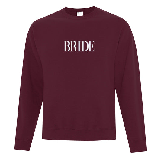 Crewneck "Bride" brodé