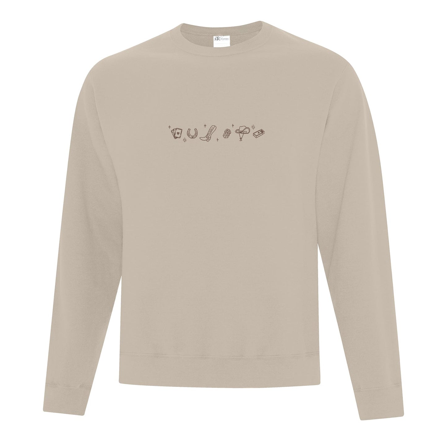 Crewneck Soft Cowgirl brodé