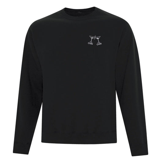 Crewneck "Chin Chin" brodé