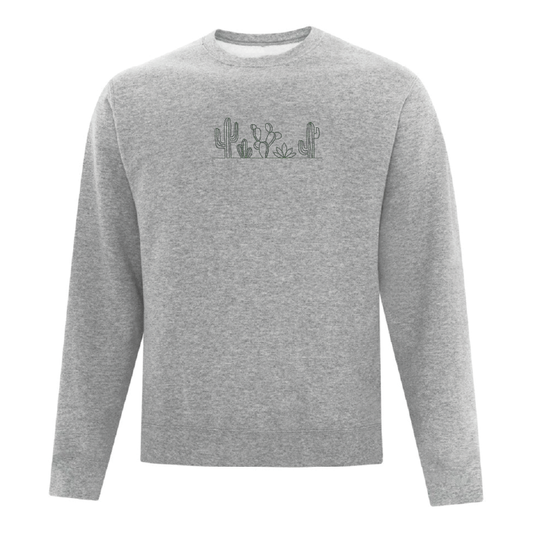 Crewneck Cactus brodé